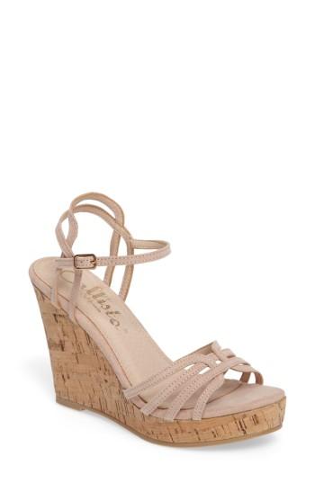 Women's Callisto Oasis Platform Wedge Sandal M - Pink