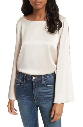 Women's Alice + Olivia Genia Bell Sleeve Top