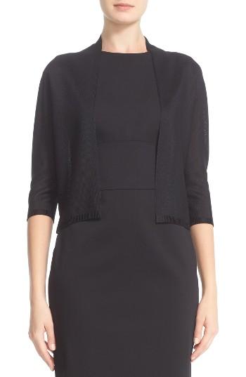 Women's Max Mara Europa Crop Knit Cardigan