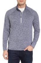 Men's Peter Millar Sydney Performance Half Zip Pullover - Blue