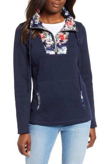 Women's Tommy Bahama Lightweight Aruba Lorena Leis Pullover - Blue