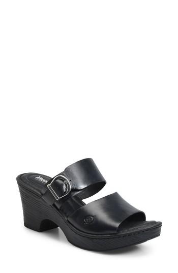 Women's B?rn Carrabelle Platform Sandal M - Black
