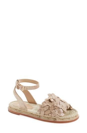 Women's Pour La Victoire Pica Espadrille Sandal .5 M - Metallic