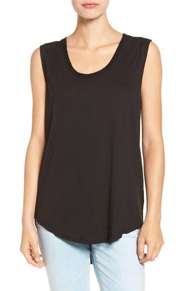 Women's Splendid Drape Back Jersey Tank