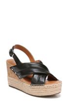Women's Sarto By Franco Sarto Niva Espadrille Wedge Sandal M - Black