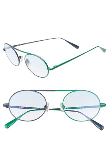 Women's Monse X Morgenthal Frederics Nina 50mm Round Sunglasses -