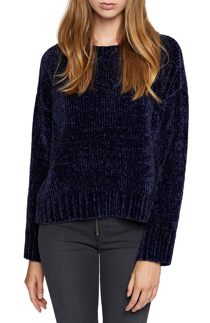 Women's Sanctuary Chenille Pullover - Blue