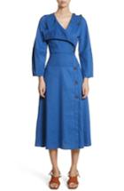 Women's Rejina Pyo Michaela Linen Dress Us / 8 Uk - Blue