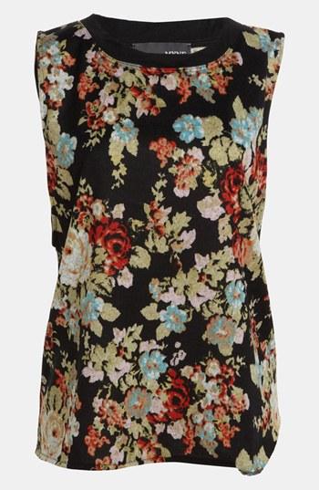 Like Mynded Floral Muscle Tank