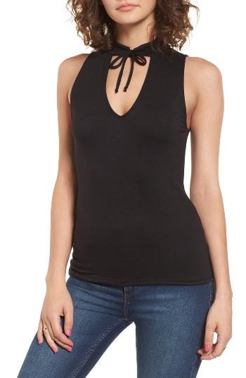 Women's Pst By Project Social T Tie Neck Tank - Black