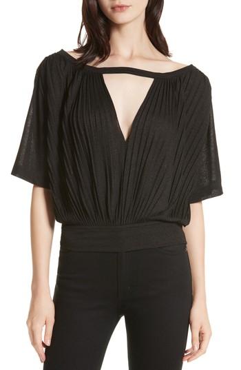 Women's Tracy Reese Blouson Top - Black
