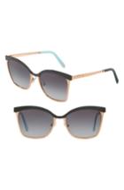 Women's Tiffany & Co. 55mm Gradient Sunglasses - Black/ Brown Gradient