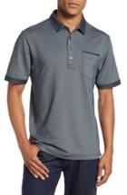 Men's Travis Mathew Skiffle Fit Polo, Size Small - Black