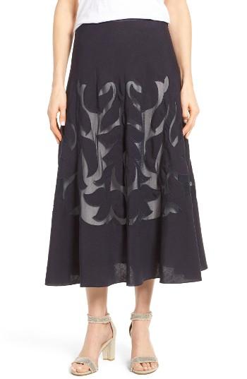 Women's Nic+zoe Secret Garden Midi Skirt