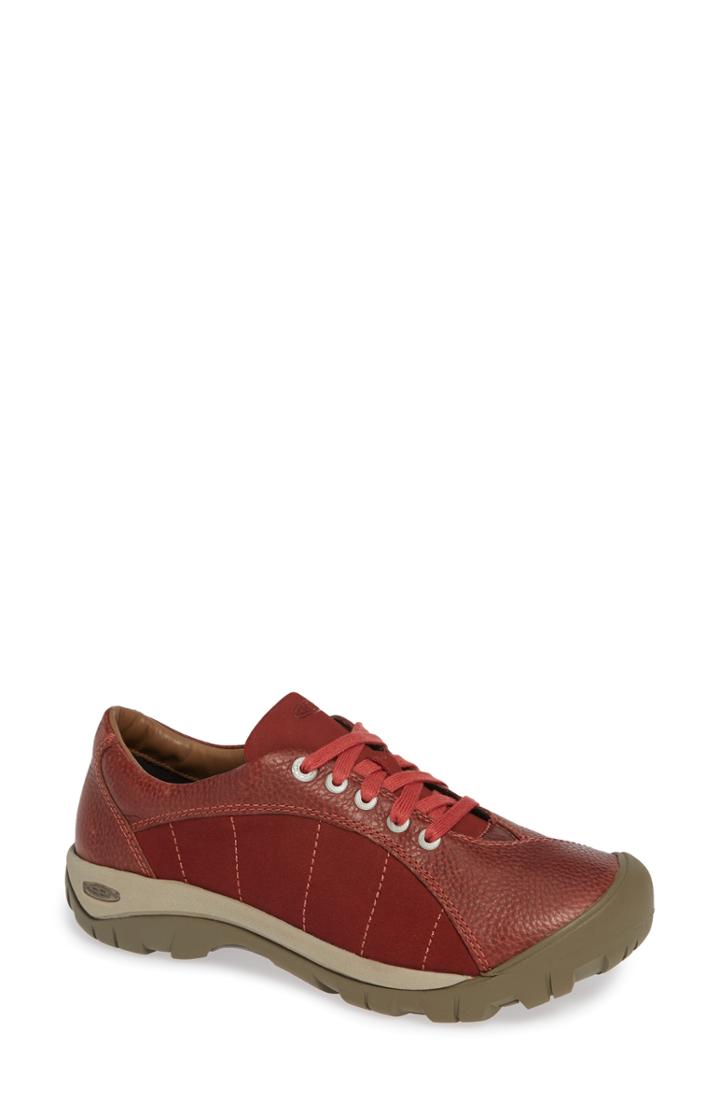 Women's Keen 'presidio' Sneaker M - Red