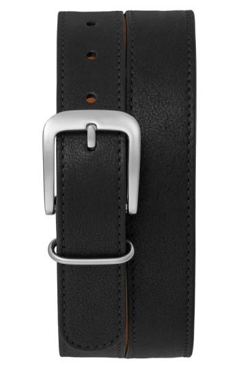 Men's Shinola G10 Leather Belt - Black