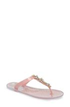 Women's Jewel Badgley Mischka Gracia Embellished Sandal M - Pink