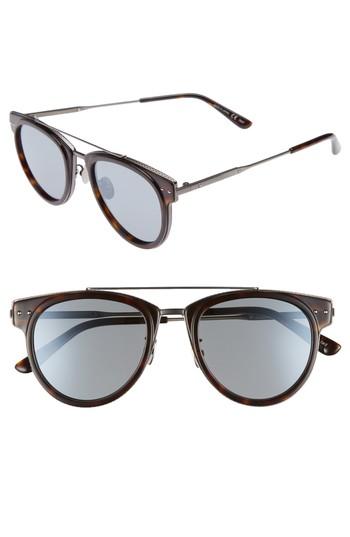 Women's Bottega Veneta 50mm Sunglasses - Avana