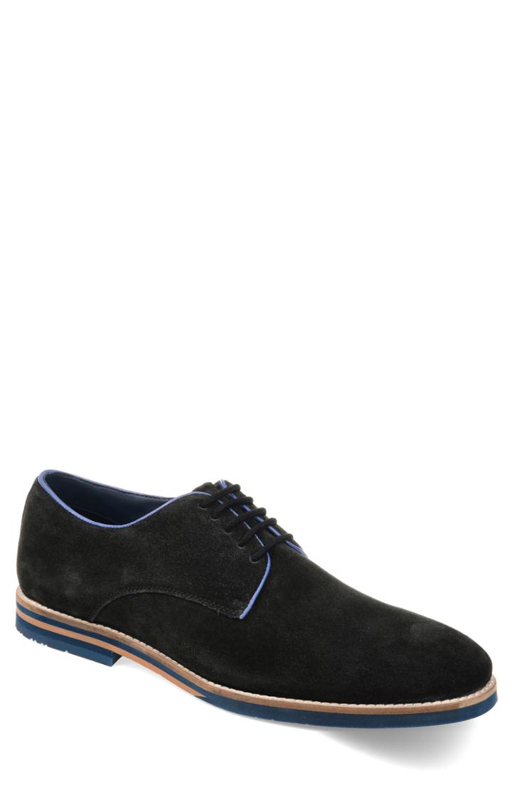 Men's Thomas And Vine Gunner Plain Toe Derby M - Black