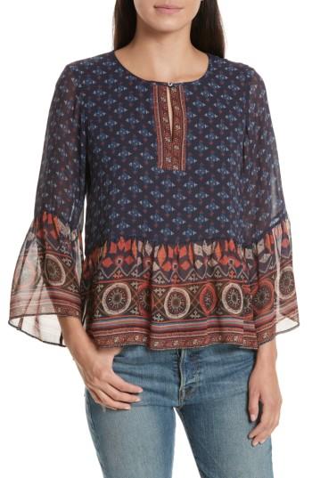 Women's Joie Hakima Silk Top - Blue