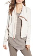 Women's Frank & Eileen Tee Lab Asymmetrical Zip Fleece Jacket - Pink