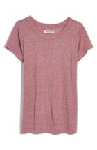 Women's Madewell Ex-boyfriend Tee, Size - Red