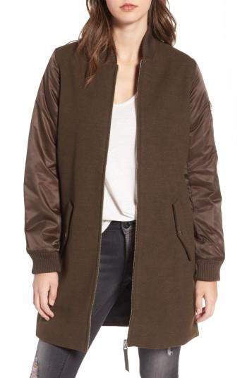 Women's Obey Birmingham Coat - Brown