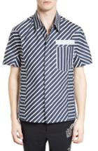 Men's Lanvin Reflective Tape Stripe Shirt
