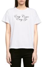 Women's Rag & Bone/jean Easy Come Easy Go Cotton Tee - White