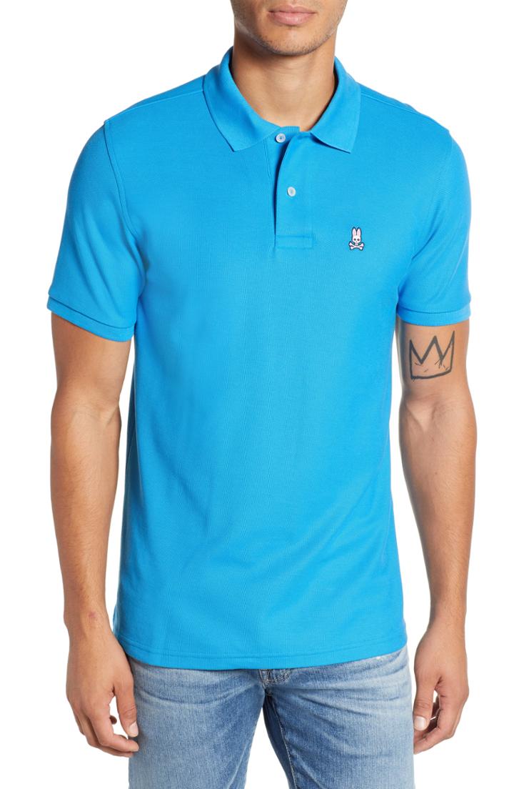 Men's Psycho Bunny Classic Pique Polo (xxl) - Red