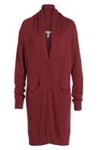 Women's Leith Shawl Collar Cardigan, Size - Red