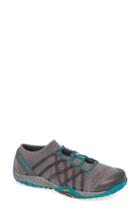 Women's Merrell Trail Glove 4 Knit Running Shoe .5 M - Grey