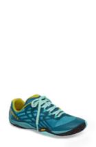 Women's Merrell Trail Glove Running Shoe .5 M - Blue