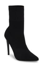 Women's Steve Madden Century Woven Bootie M - Black