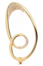 Women's Nadri Modern Twist Pave Pin