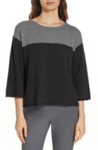 Women's Eileen Fisher Oversize Cashmere & Wool Sweater /x-large - White