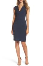 Women's French Connection 'lolo' Stretch Sheath Dress - Blue