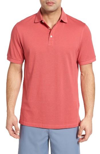 Men's Peter Millar Crown Polo - Red