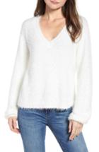 Women's 3.1 Phillip Lim Ruffle Cuff Wool Blend Pullover