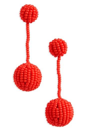 Women's Madewell Beaded Drop Earrings