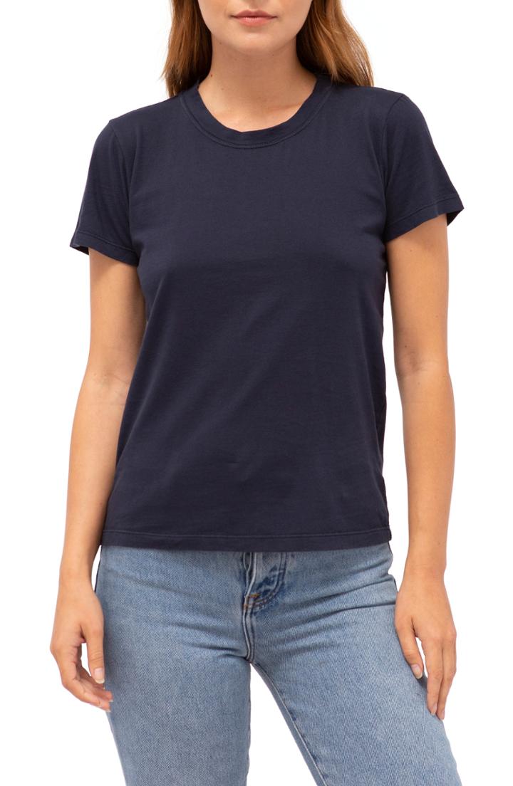 Women's Stateside Brushed Crewneck Tee - Blue