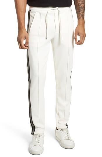 Men's Vince Slim Fit Track Pants - Ivory