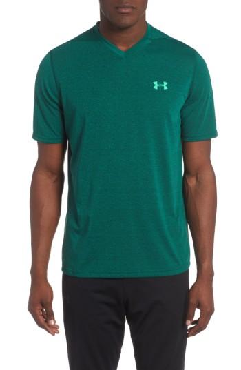 Men's Under Armour Threadborne Siro Fit T-shirt, Size Large - Blue