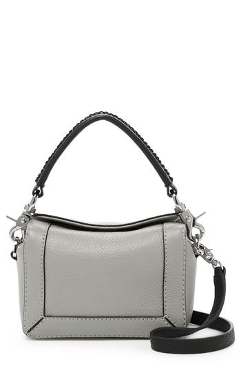 Botkier Small Barrow Leather Crossbody Bag - Grey