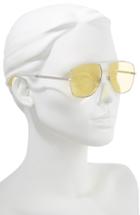 Women's Marc Jacobs 58mm Navigator Sunglasses - Pale/ Yellow