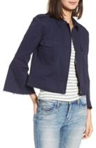 Women's Bb Dakota Jennie Cotton Twill Army Jacket - Blue