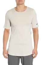 Men's Nike Short Sleeve Dry Fitted Training Shirt, Size - Black