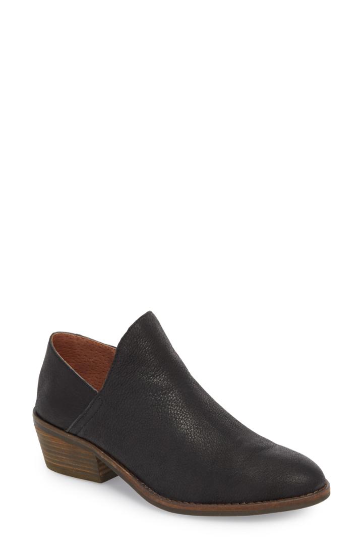 Women's Lucky Brand Fausst Bootie M - Black