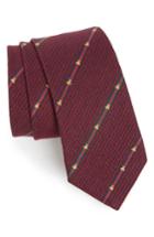 Men's Gucci Savanur Silk & Wool Tie, Size - Blue