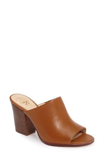 Women's Vince Camuto Anabi Backless Sandal M - Brown